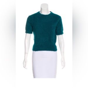 Marc Jacob’s Teal Short Sleeve Women’s Top Small Medium.